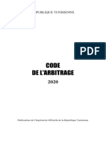 Code de L'arbitrage