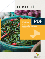 Profil de Marché Fruits Et Légumes Ainsi Que Quelques Cours de Maths