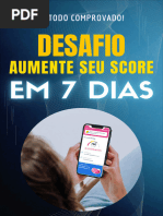 DESAFIO - Aumente Seu SCORE em 7 Dias! - Ebook COMPLETO + BÔNUS