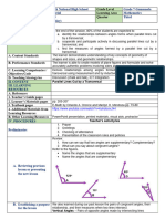 Mathematics 7 Lesson Plan