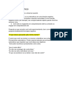 Exercício Prático em Terapia Cognitivo-Comportamental