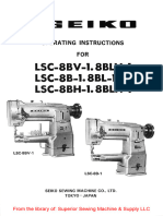 Seiko LSC Instruction Manual