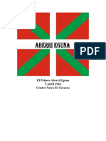 El Primer Aberri Eguna 5 Abril 1942 Centro Vasco de Caracas