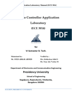 Mca Lab-Ece-3014-Manual - Ay 2022-23