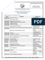 Programa de Pascoa 2024