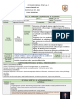 Force 3. Planeacion Didactica Del Mes de Marzo 2024