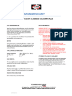 Stay Clean Aluminum Soldering Flux