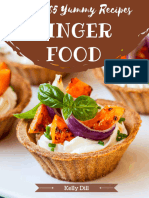 Wow 365 Yummy Finger Food Recipes More Than A Yummy Finger Food Cookbook by Dill, Kelly