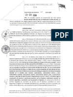 RESOLUCIÓN DE ALCALDÍA #587-2019-AMPI Mercado Del Rio