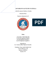 Analisis de Las Leyes Organismo Judicial Ejecutivo Legislativo