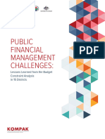 2021 - Public Financial Management Challenges