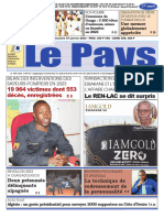 Le Pays N°7982 Du 05 Au 07 01 2024