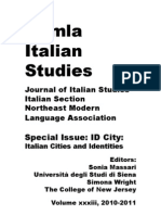 ID CITY Identities Italian Cities