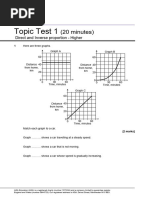 Direct and Inverse Proportion (H) QP