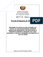 Informe Da Escola Na Visita Do Dpe