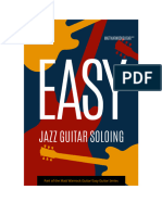 Easy Jazz Guitar Soloing Preview