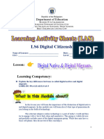 LS6 Modules With Worksheets Digital Native Migrants