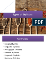 Types of Stylistics