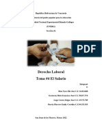 Derecho Laboral Tema 4