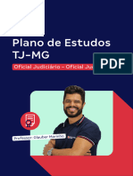 E Book Plano de Estudos TJ MG Oficial Judiciario Oficial Judiciario