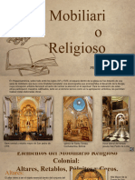 Mobiliari o Religioso: Período Colonial