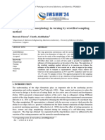 Study of The Chips Morphology in Turning by Stratified Sampling Method