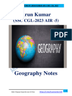 Soil Notes by Arun Kumar