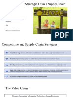 Ch2 Achieving Strategic Fit in A Supply Chain