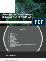 Tema 1 - Comprender Los Abusos Sexuales en La Infancia Presentación.