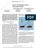 Security Issues in Vehicular Ad-Hoc NetworkVANET