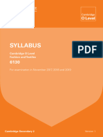 Syllabus: Cambridge O Level Fashion and Textiles