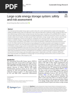 Large-Scale Energy Storage System: Safety and Risk Assessment