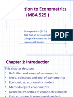 IntroduEconometrics - MBA 525 - FEB2024