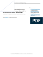 Quantitative Analysis by UV-Vis Absorption Spectro