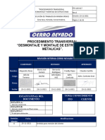 PTS-165-017 Rev.0 Procedimiento de Estructura Metalicas