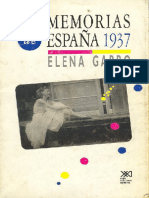 Elena Garro - Memorias de España 1937