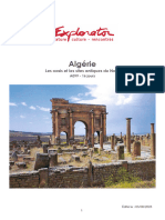 Guide Touristique de L'algérie