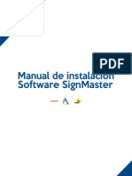 Manual de Instalacion Singmaster