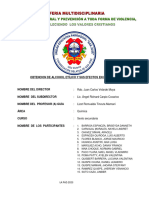 6° Informe - Feria Multidiciplinaria 2