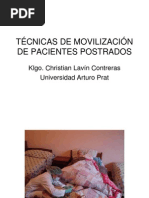 Técnicas de Movilización de Pacientes Postrados