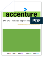 SAP GRC Upgrade