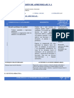 Sesion de Aprendizaje IX Aritmetica