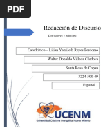 Discurso Los Valores Cultivados en El Seno de La Familia