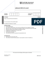 Cambridge International AS & A Level: Physics 9702/23