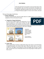 Unit 6, Weathering, Erosion, and Deposition