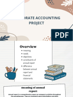 Corporate Accounting Project