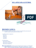 Biomecanica en El Futbol I