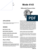 Mode 4143: Differential Pressure Valve