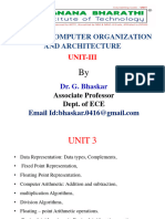 COA UNIT-III PPTs Dr.G.Bhaskar ECE