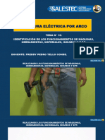 Tema 15° Identificación de Los Funcionamientos de Máquinas, Herramientas, Materiales, Insumos y E.P.P.